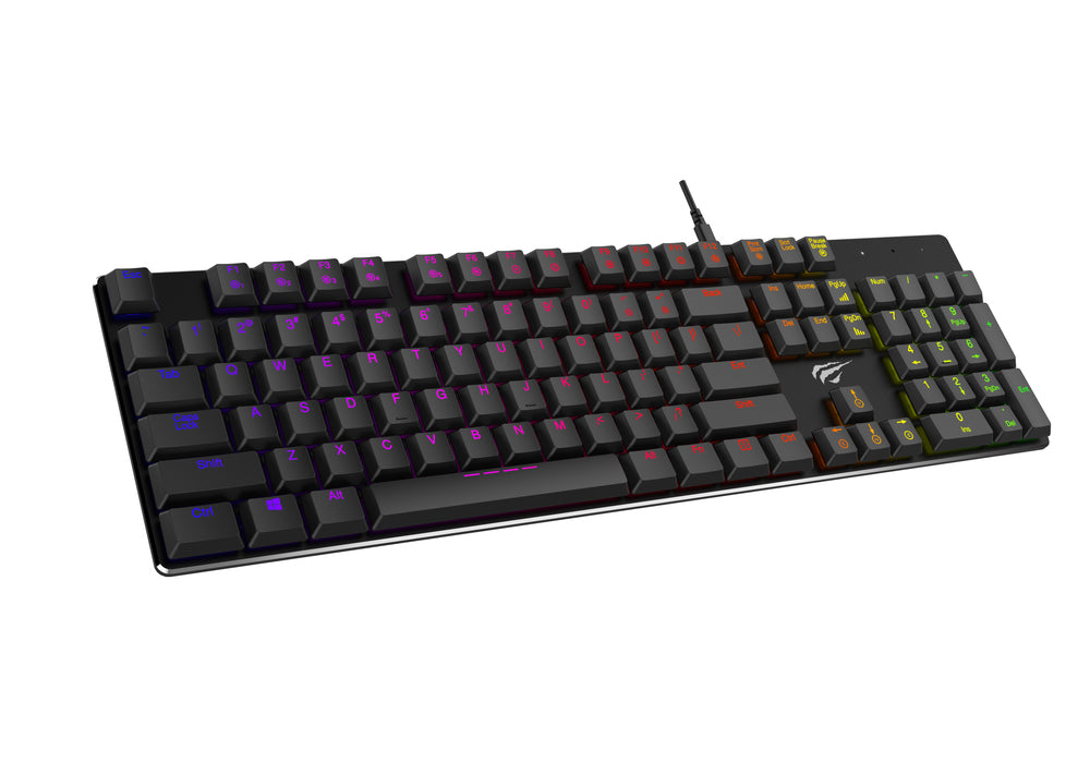 HAVIT RGB Lowprofile Gaming Keyboard