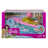 Barbie dukke og båd