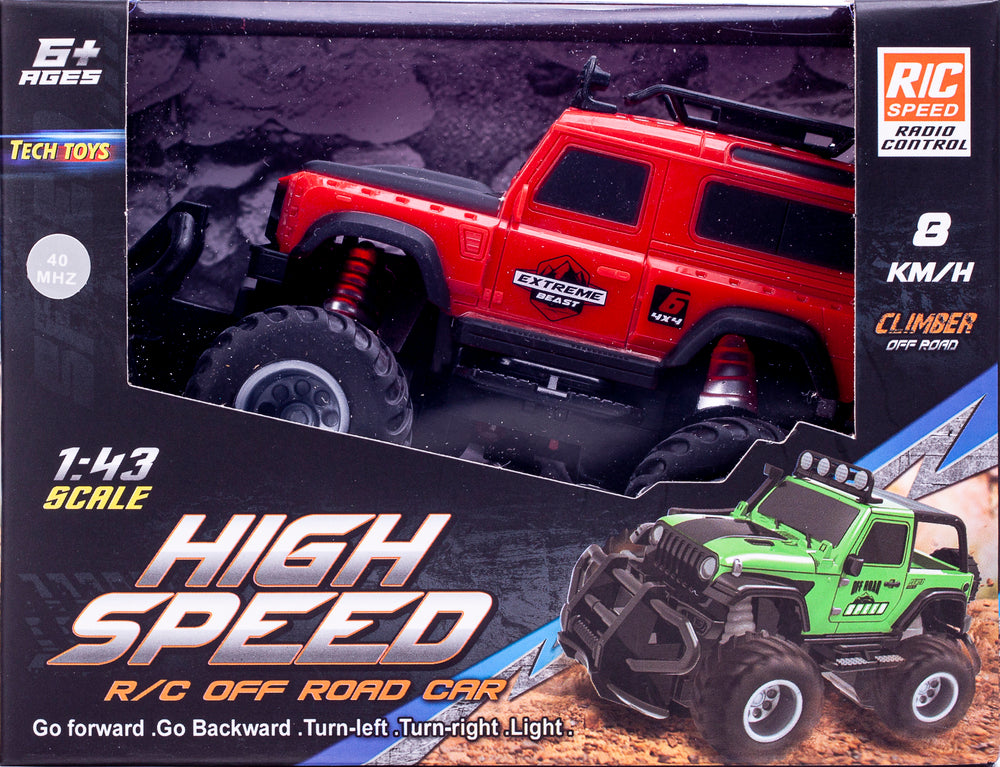 RC Off Road bil rød