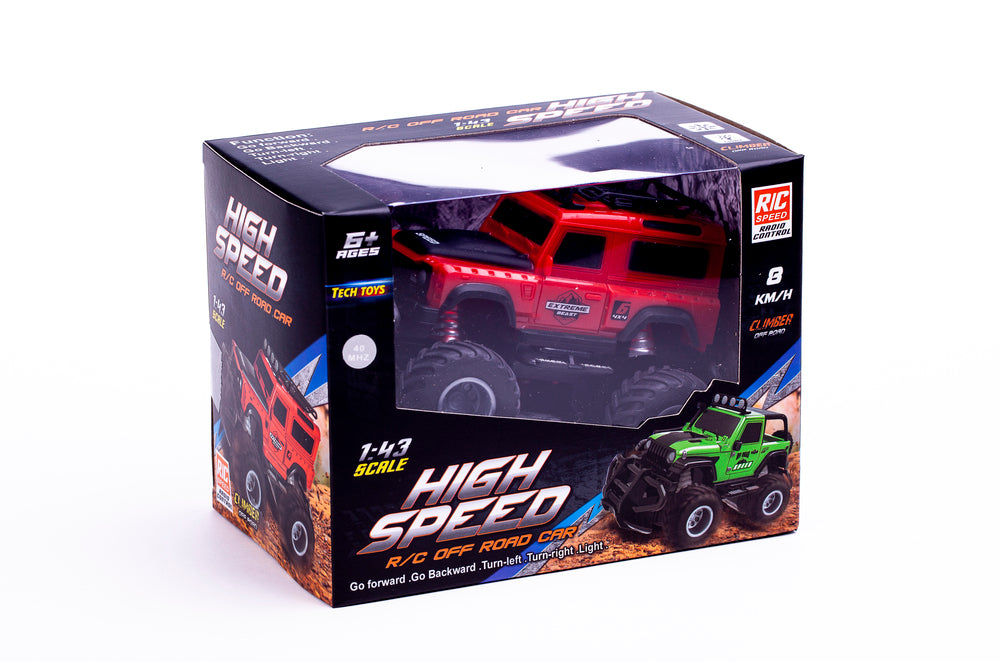 RC Off Road bil rød