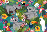 Puslespil Koalas And Sloths 2x24 brikker