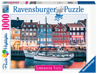 Puslespil Scandinavian Copenhagen Denmark 1000 brikker