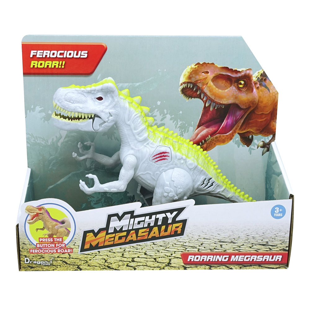 Dinosaur med lys og lyd asst