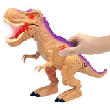 Dinosaur med lys og lyd asst