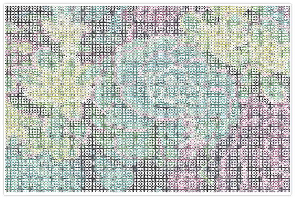 Diamond Art lærred sukkulenter 30 x 20 cm