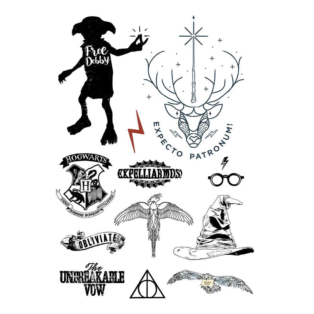Harry Potter Tatoveringer, 35 stk.