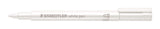 Marker Staedtler hvid metallic