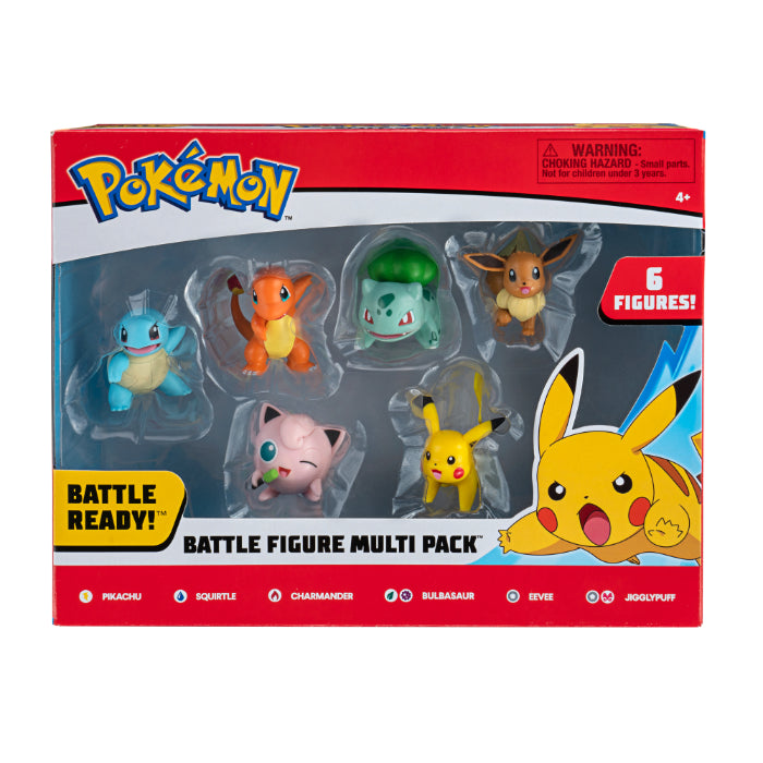 Pokémon battle figure 6-pak