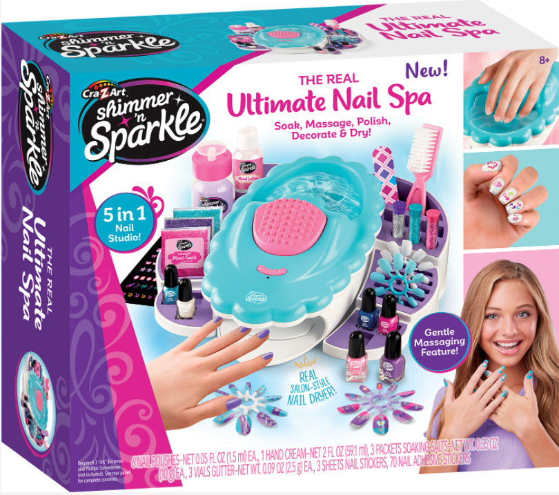 Shimmer ´n Sparkle manicure nail spa