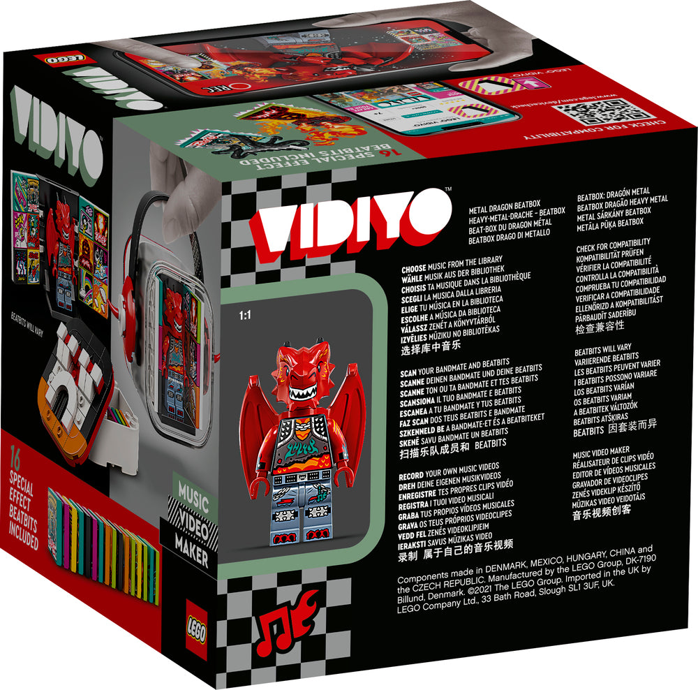 43109 LEGO VIDIYO Metal Dragon BeatBox