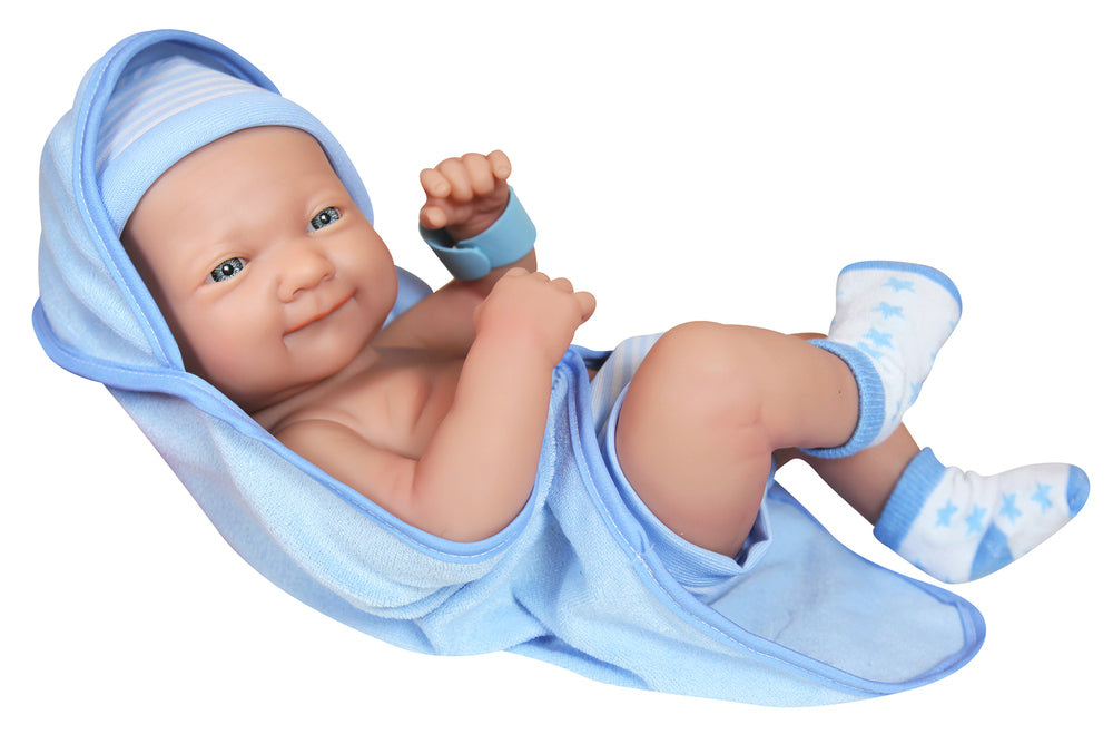 Nyfødt babydukke 36 cm asst