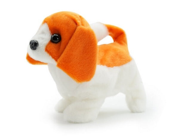 Gående hund 17 cm