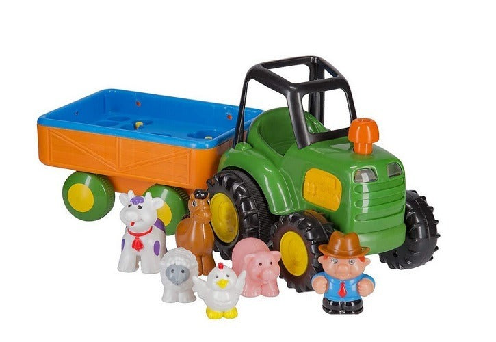 Traktor med vogn