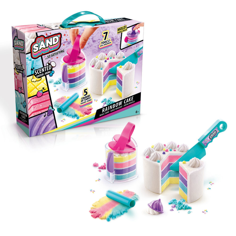 So sand rainbow cake kit
