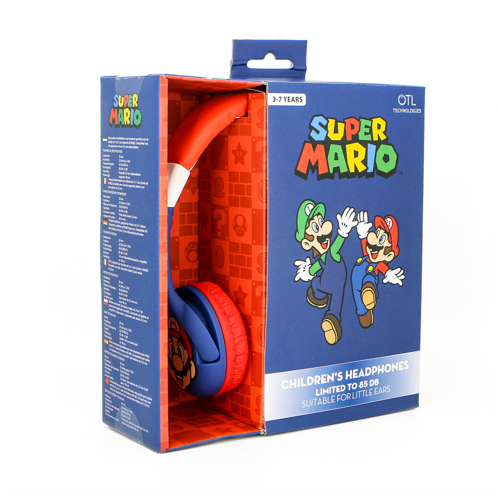 Super Mario Blue høretelefoner