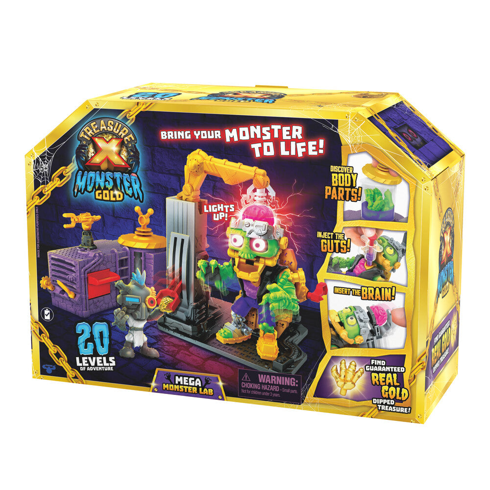 Treasure X mega monster lab playset