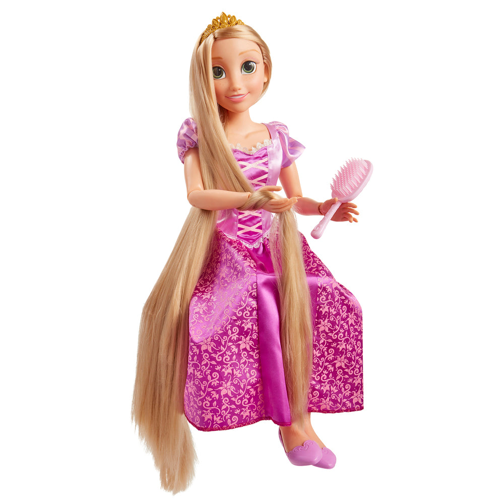 Rapunzel dukke 80 cm