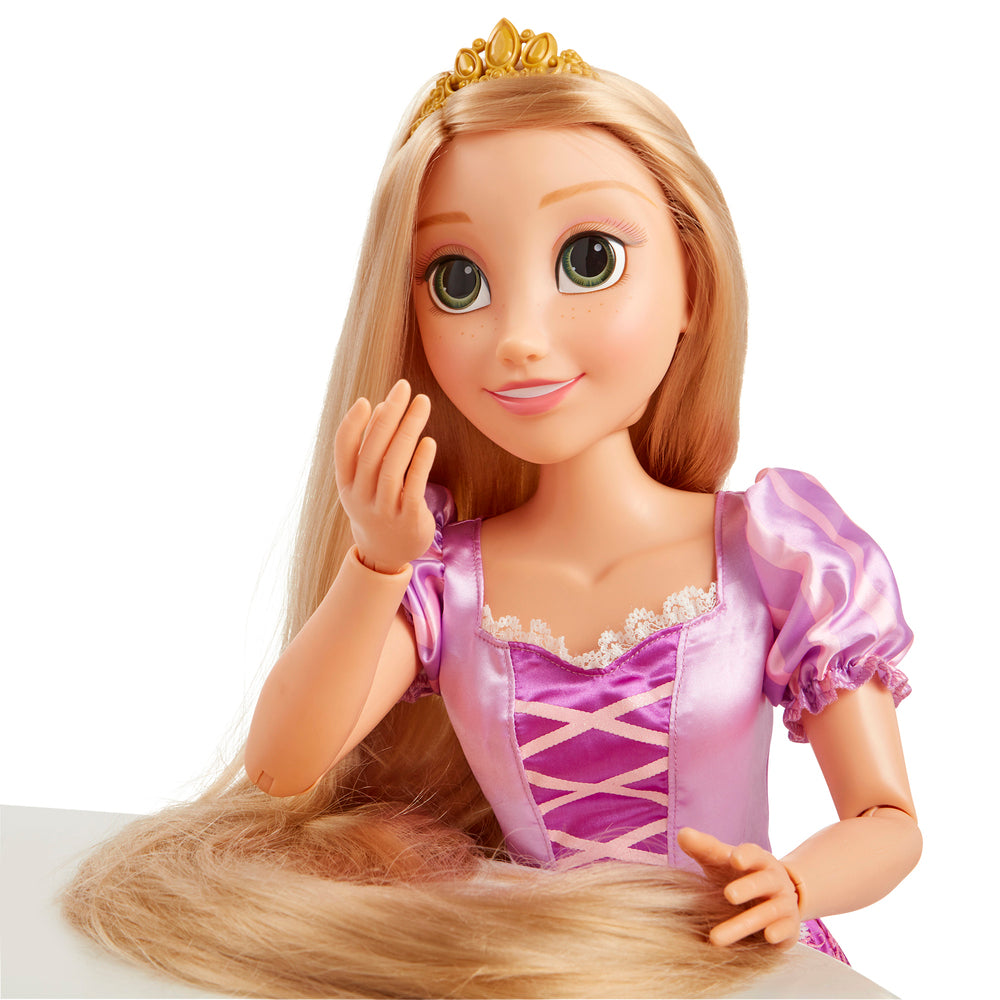 Rapunzel dukke 80 cm