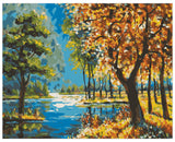 Paint by number akryl skovsø 40x50 cm