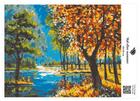 Paint by number akryl skovsø 40x50 cm