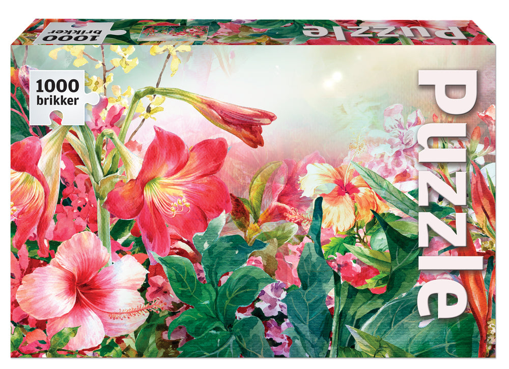 Puslespil Blomster 1000 brikker