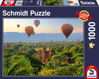 Puslespil Hot air balloons 1000 brikker