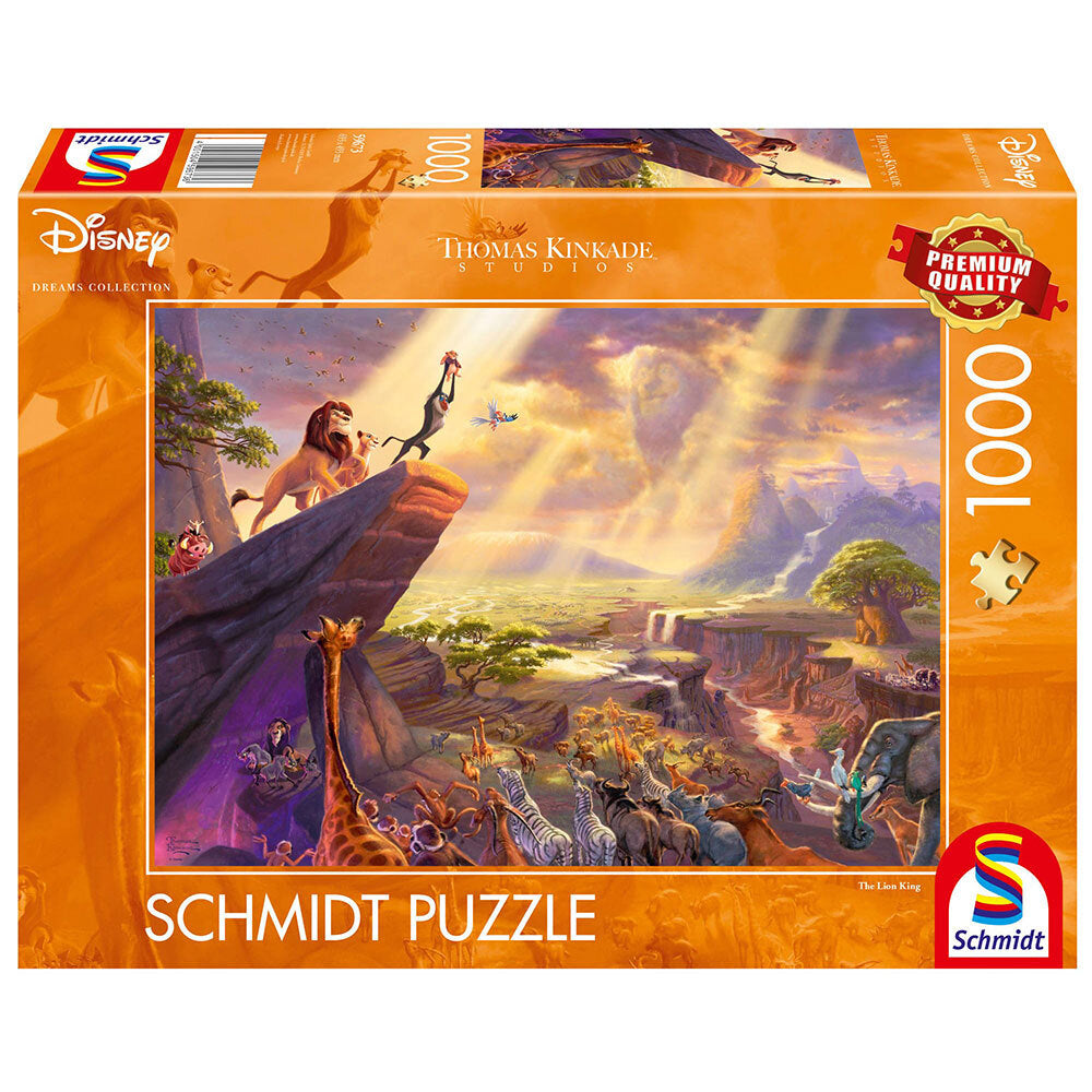 Puslespil The Lion King 1000 brikker