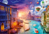 Puslespil Venedig night and day 1000 brikker