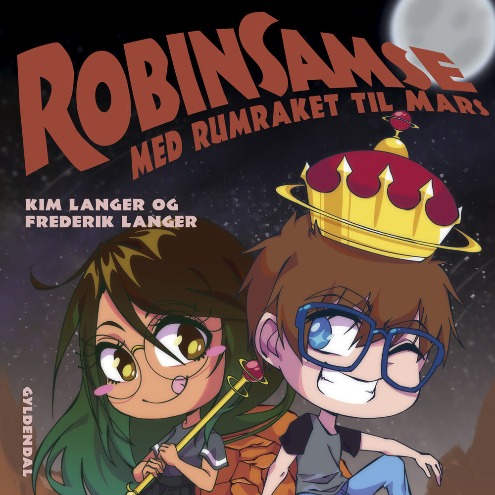 RobinSamse 6 - RobinSamse med rumraket til Mars