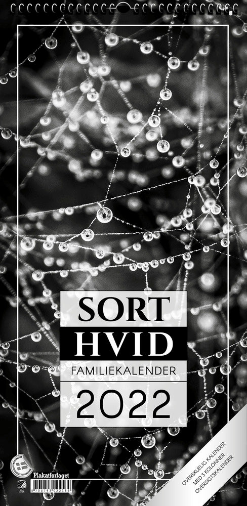 Året Rundt sort/hvid med 3 kolonner 2022