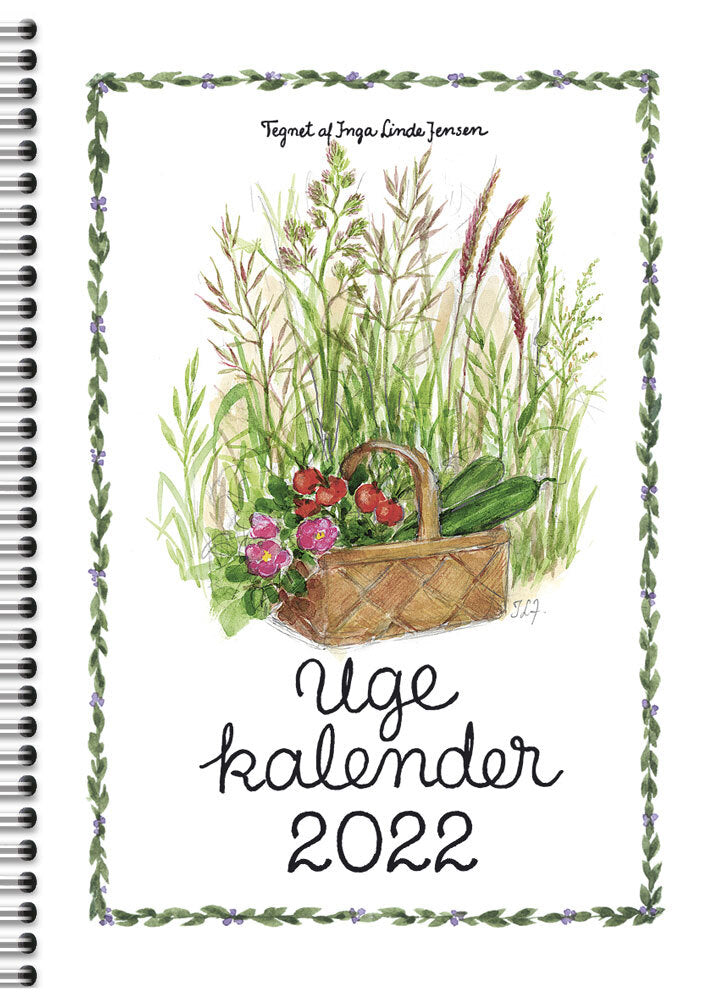 Ugekalenderbogen 8 X 12 2022