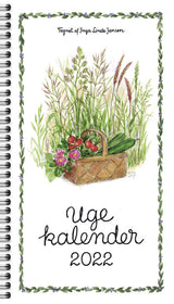Ugekalenderbogen 9,5 X 17 2022