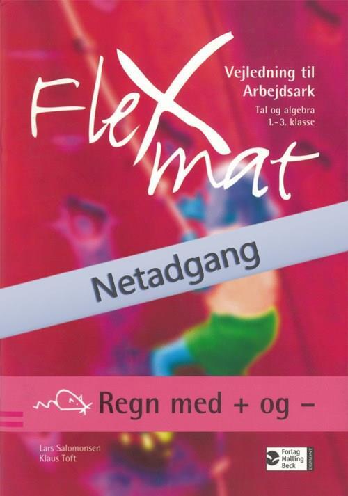 FlexMat, Regn med + og -, Arbejdsark, Netadgang