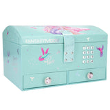 Smykkeskrin Fantasy m/kode & musik pink