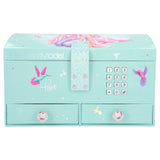 Smykkeskrin Fantasy m/kode & musik pink