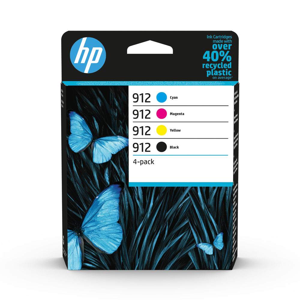 HP 912 c/m/y/k ink cartridges 4-pack printerpatron