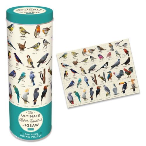 Bird Lovers 1000 Piece Jigsaw in a Tin