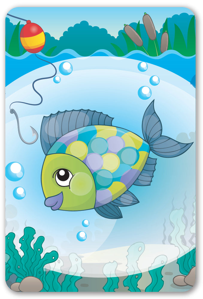 Diamond Art Fisk 10 x 15 cm