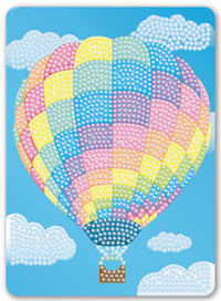 Diamond Art Luftballon ternet 13 x 18 cm
