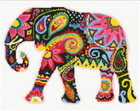 Diamond Art Elefant Grafisk 40 x 50 cm