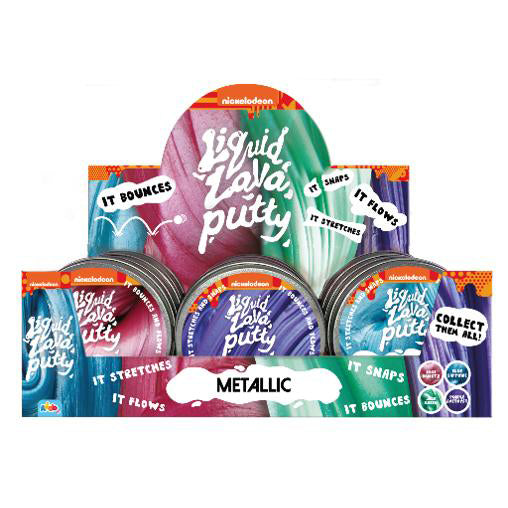 Liquid Lava Putty Metallic asst