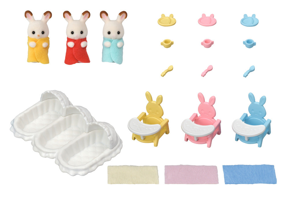 Sylvanian Families Starter udstyr til trillinger