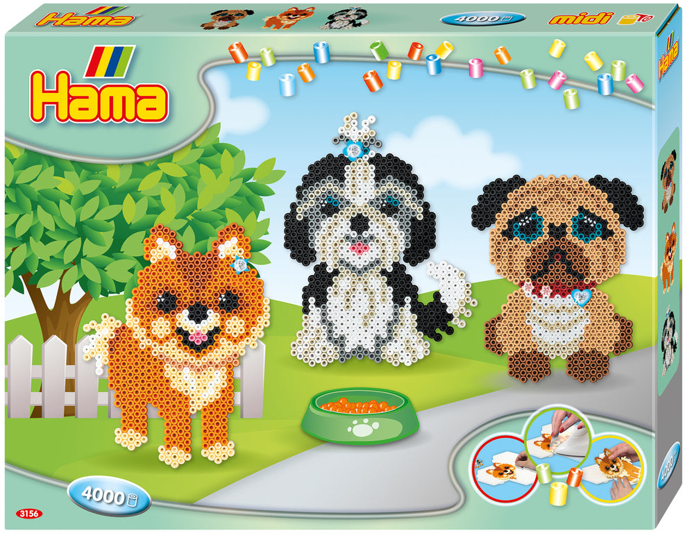 Hama midi gaveæske hunde