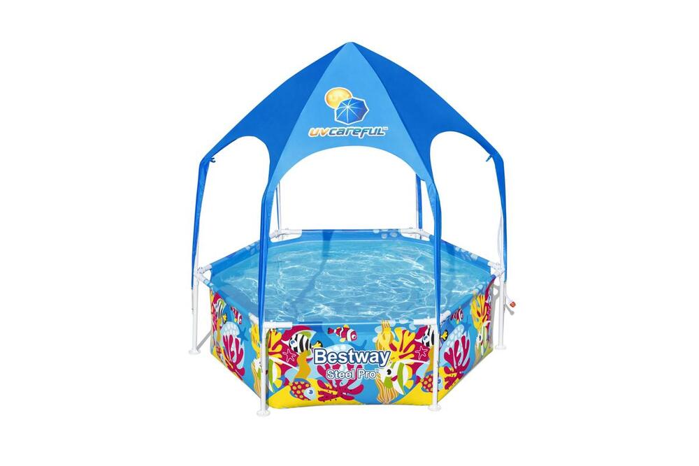 Pool med "soltag"