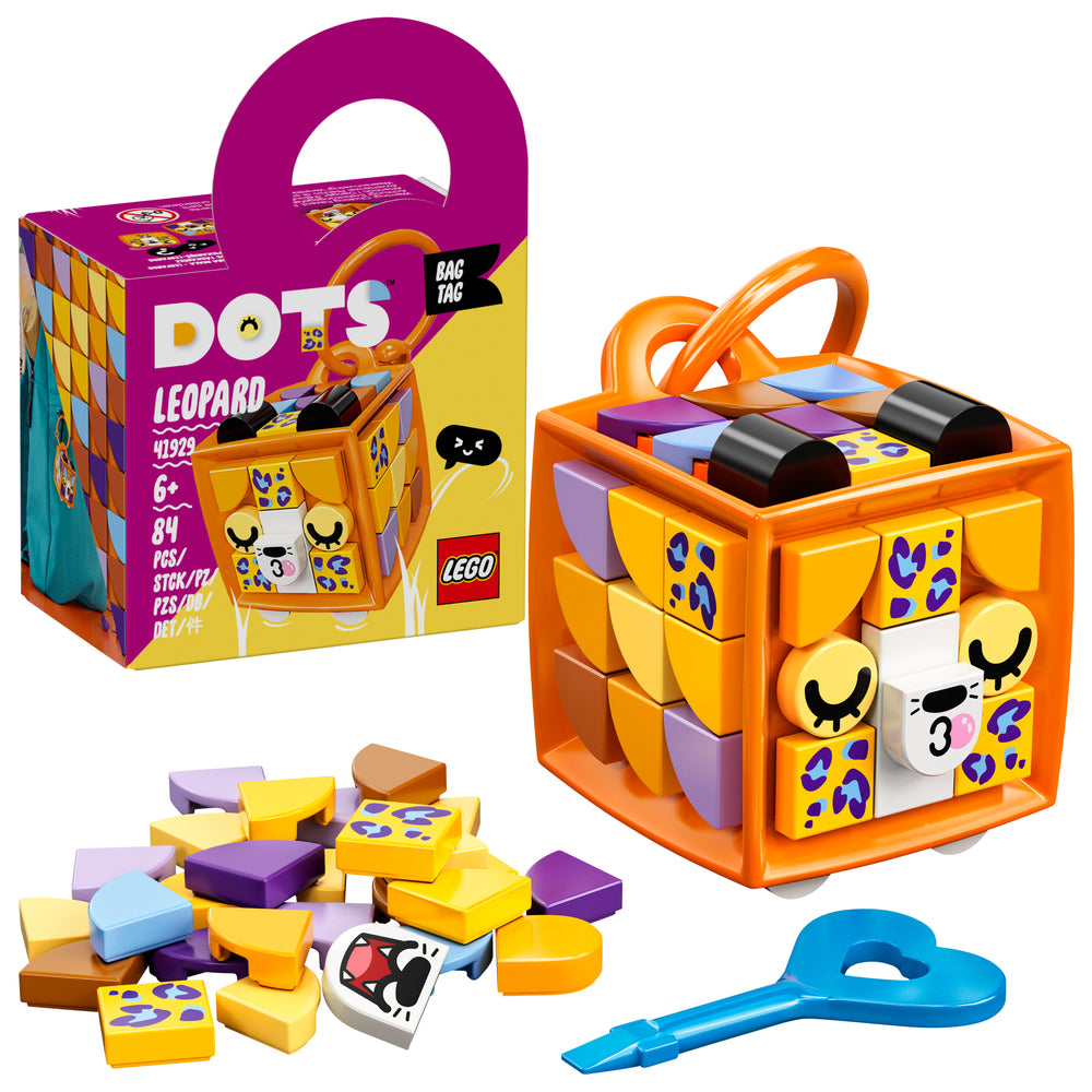 41929 LEGO DOTS Taskevedhæng – leopard