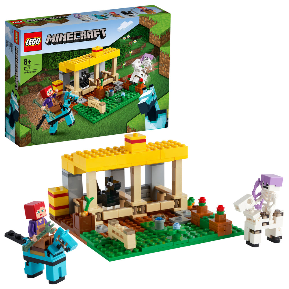 21171 LEGO Minecraft Hestestalden