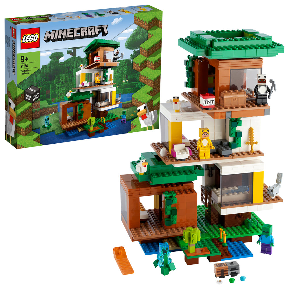 21174 LEGO Minecraft Det moderne trætophus