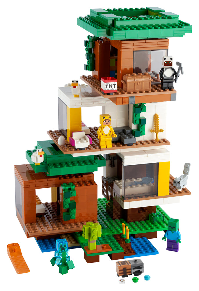21174 LEGO Minecraft Det moderne trætophus