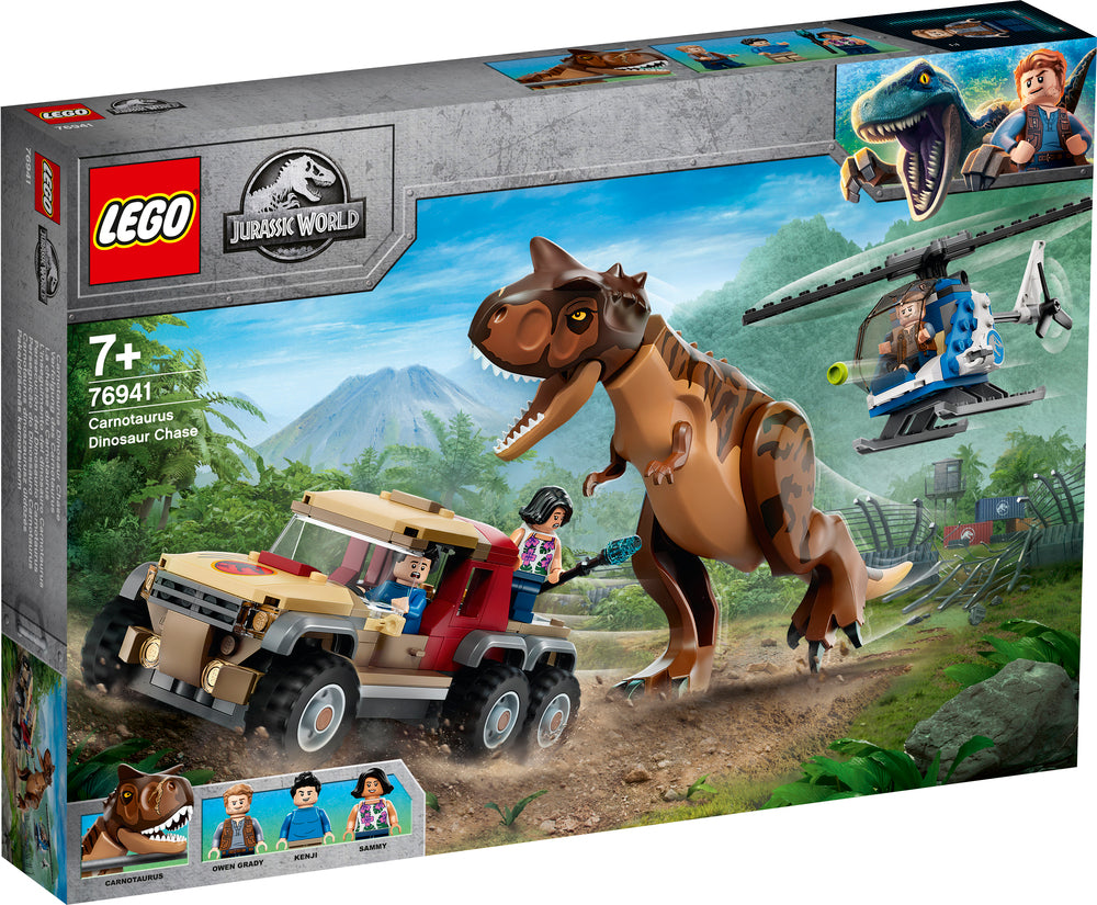 76941 LEGO Jurassic World Carnotaurus-dinosaurjagt