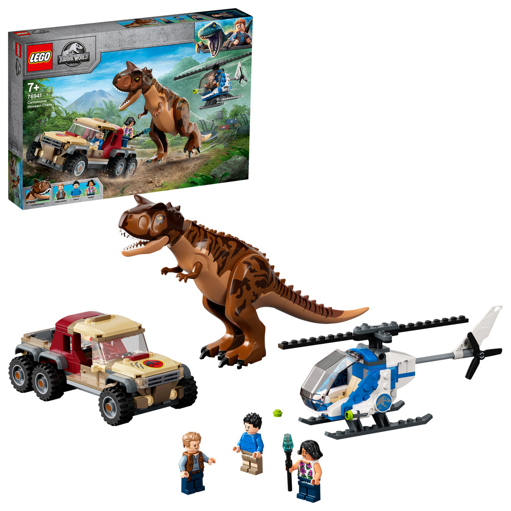 76941 LEGO Jurassic World Carnotaurus-dinosaurjagt